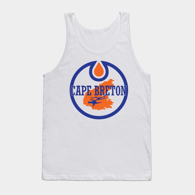 Cape Breton Oilers Tank Top by MindsparkCreative